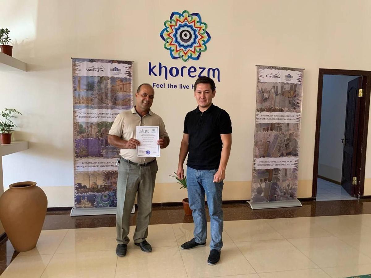 Hotel Allanazar Ota Khiva Kültér fotó